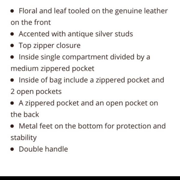 🌻HP🌻Montana West Trinity Ranch Bag - Picture 2 of 7